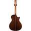 Taylor 812ce 12-Fret Deluxe Grand Concert V Class Bracing Left Handed Back View