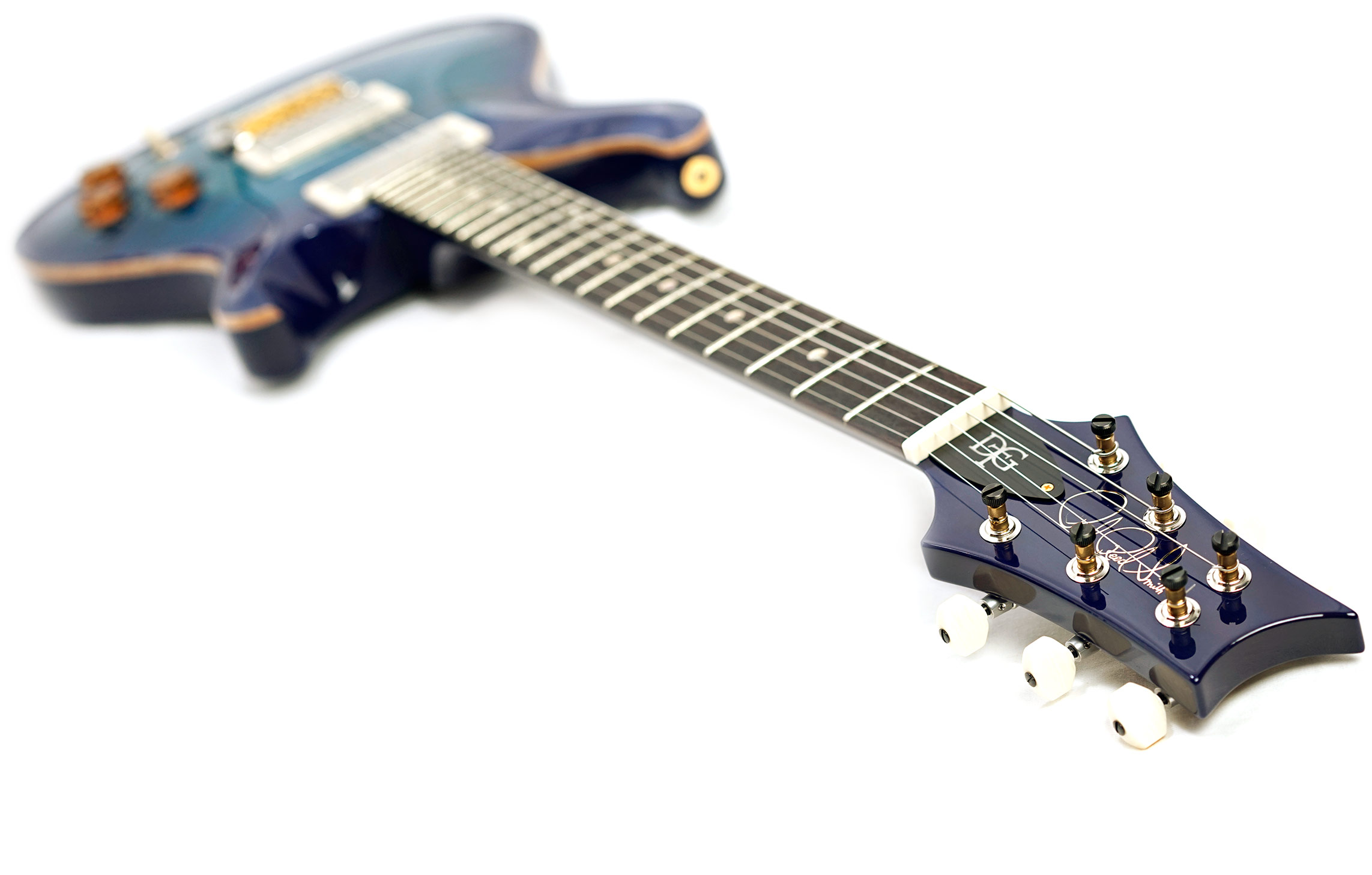 PRS Limited Edition DGT David Grissom 10 Top Model Custom Colour Faded Blue Burst