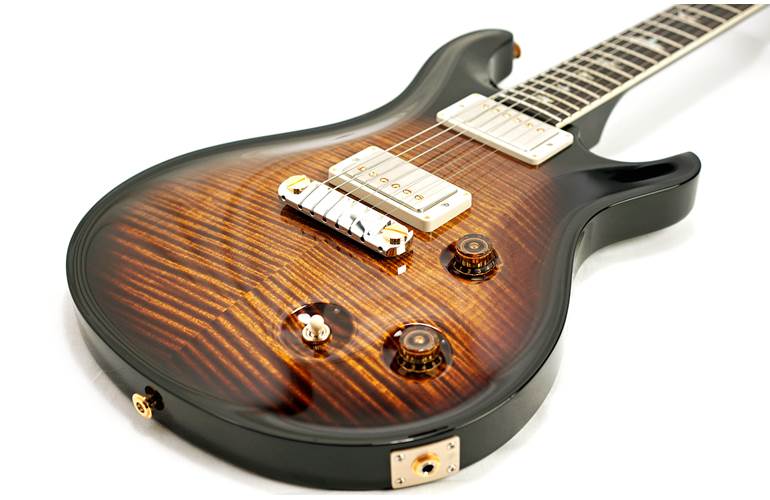 PRS Limited Edition McCarty Custom Colour Black Gold Smoke Burst 10 Top PRS Limited Edition McCarty Custom Colour Black Gold Smoke Burst 10 Top