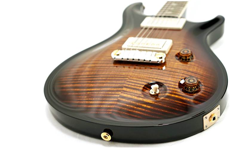 PRS Limited Edition McCarty Custom Colour Black Gold Smoke Burst 10 Top PRS Limited Edition McCarty Custom Colour Black Gold Smoke Burst 10 Top