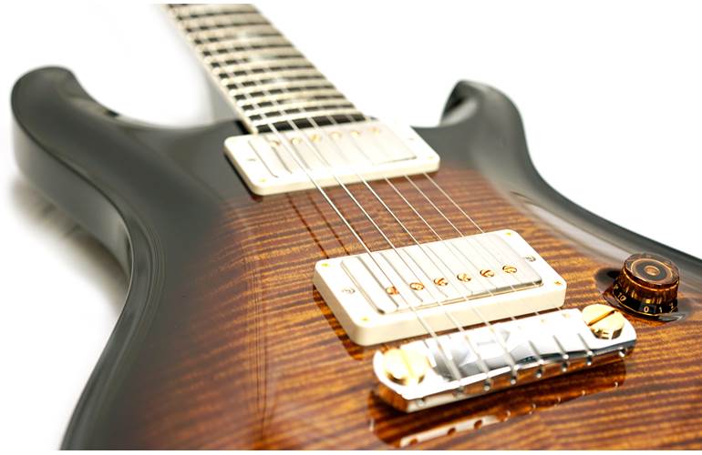 PRS Limited Edition McCarty Custom Colour Black Gold Smoke Burst 10 Top PRS Limited Edition McCarty Custom Colour Black Gold Smoke Burst 10 Top