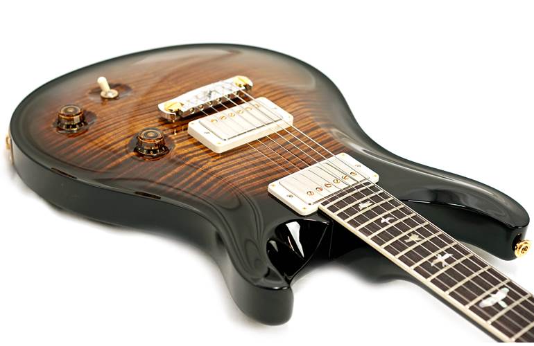 PRS Limited Edition McCarty Custom Colour Black Gold Smoke Burst 10 Top PRS Limited Edition McCarty Custom Colour Black Gold Smoke Burst 10 Top