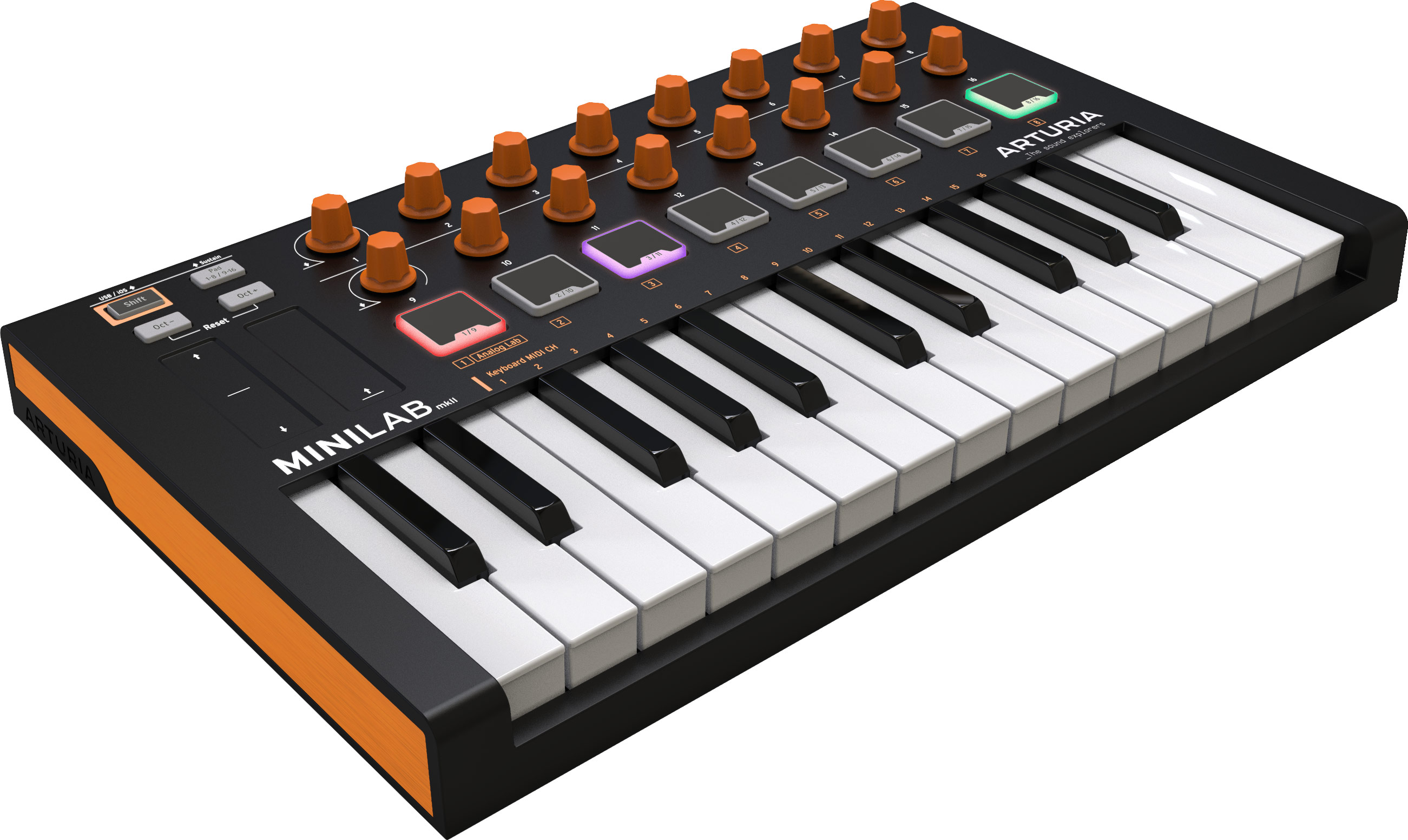 Arturia MiniLab MkII Orange Edition