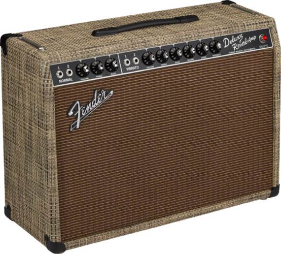 Fender Limited Edition 65 Deluxe Reverb Chilewich Bark