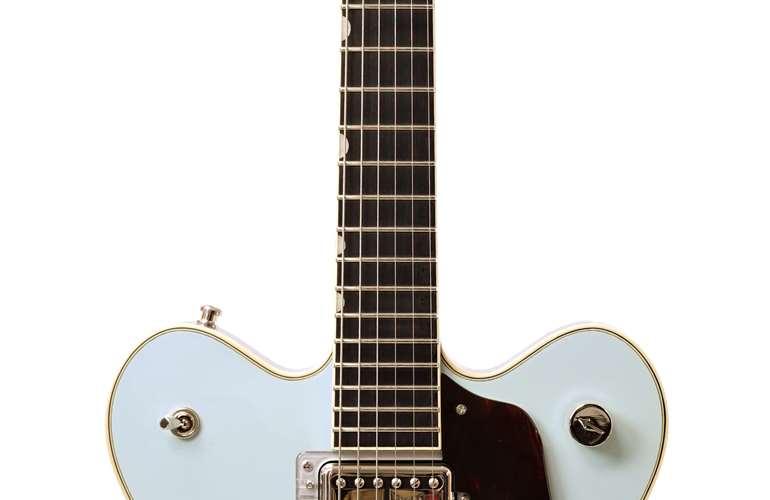 Gretsch Limited Edition G6609TDC-BT Broadkaster Two Tone Sonic Blue Gretsch Limited Edition G6609TDC-BT Broadkaster Two Tone Sonic Blue