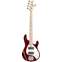 Music Man Sterling Ray5 HH Candy Apple Red Maple Fingerboard Front View