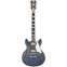 D'Angelico Limited Edition Deluxe Mini DC Matte Charcoal Front View