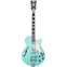 D'Angelico Limited Edition Deluxe SS Matte Surf Green Front View