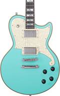 D'Angelico Limited Edition Deluxe Atlantic Matte Surf Green