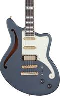 D'Angelico Limited Edition Deluxe Bedford Semi Hollow Matte Charcoal