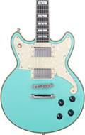 D'Angelico Limited Edition Deluxe Brighton Matte Surf Green
