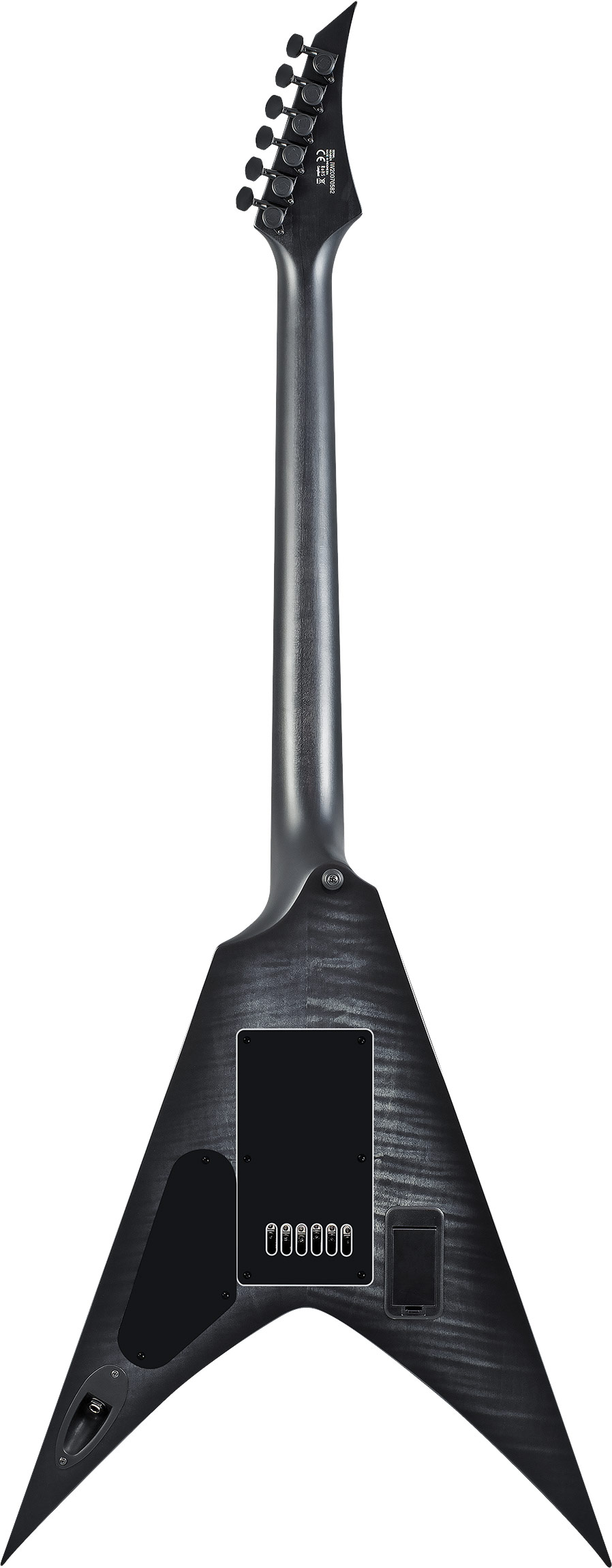 Solar Guitars V1.6AFBB Trans Black Burst Matte