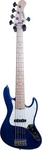 Sadowsky Metroline Germany Vintage J Bass 5 String Ocean Blue Transparent Maple Fingerboard