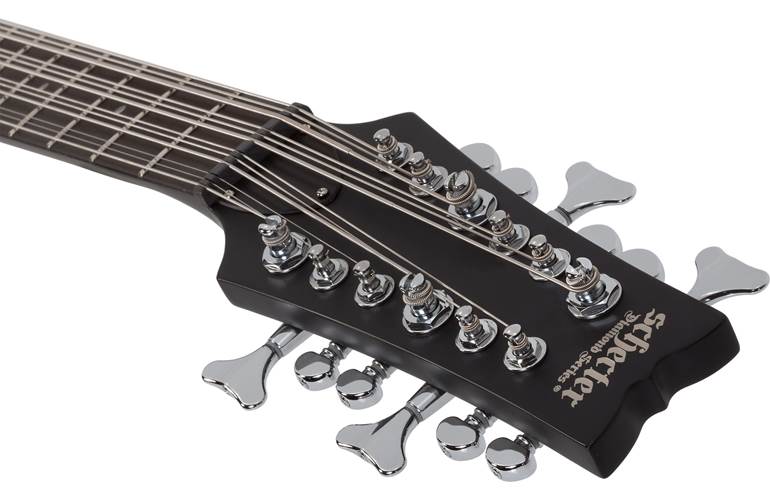 Schecter dUg Pinnick DP-12 Satin Black Schecter dUg Pinnick DP-12 Satin Black