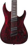 Schecter C-7 MS Silver Mountain Blood Moon