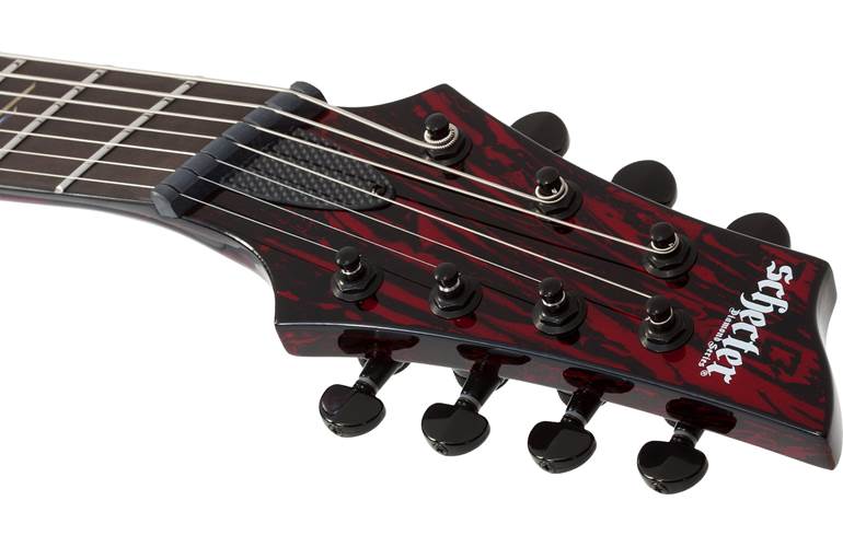 Schecter C-7 MS Silver Mountain Blood Moon Schecter C-7 MS Silver Mountain Blood Moon