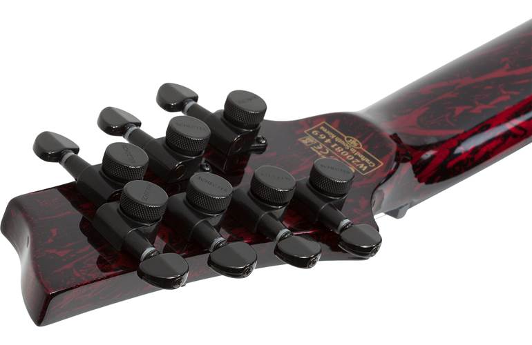 Schecter C-7 MS Silver Mountain Blood Moon Schecter C-7 MS Silver Mountain Blood Moon