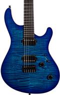 Mayones Regius 6 Infinity Blue Flamed Maple 4A #RF2011182