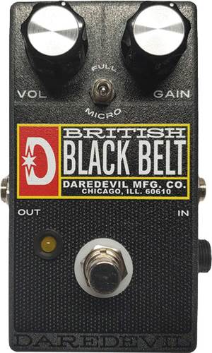 Daredevil British Black Belt Black Overdrive