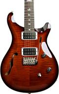 PRS Limited Edition CE24 Semi Hollow Custom Colour Burnt Amber Smoke Burst