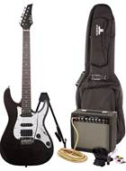 EastCoast GDT230 Grey Quilt Electric Guitar Pack