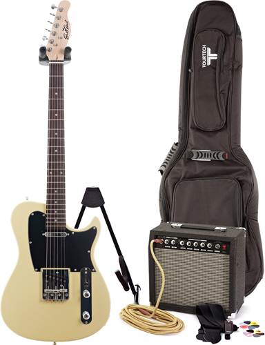 EastCoast GT100 Smashed Avocado Electric Guitar Pack