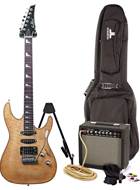 EastCoast GVQ230 Quilted Maple Electric Guitar Pack