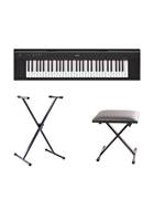 Yamaha NP-12 Black Portable Digital Keyboard Pack