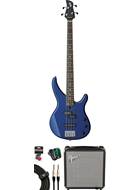 Yamaha TRBX174 Dark Blue Metallic Bass Pack