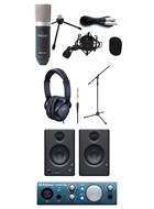 Marantz MPM-1000 Vocal Recording Pack with Mic Stand, Headphones, Eris E3.5 and Audiobox iOne