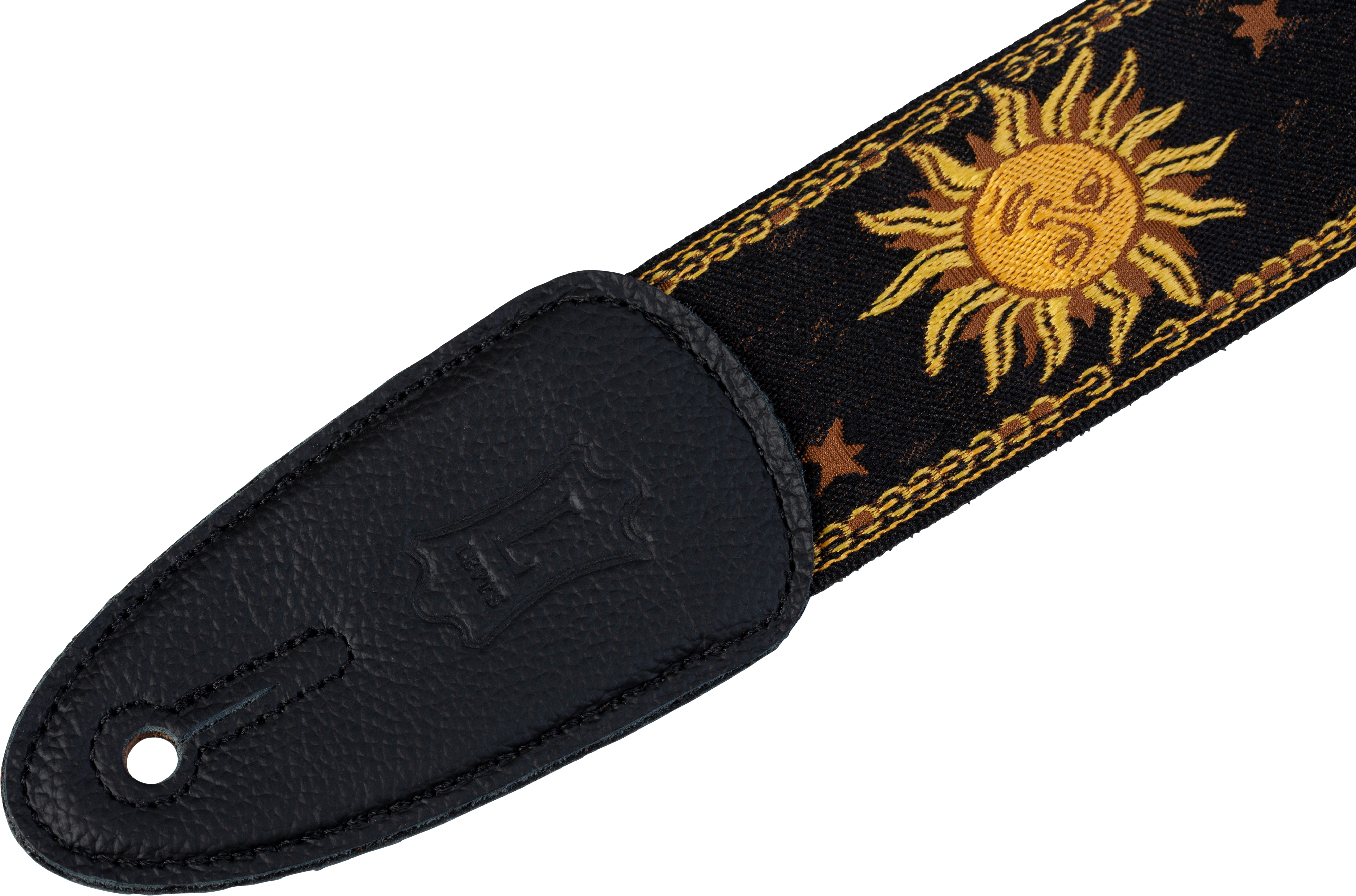 Levy's MPJGSUNBLK Jaquard Sun Images Strap