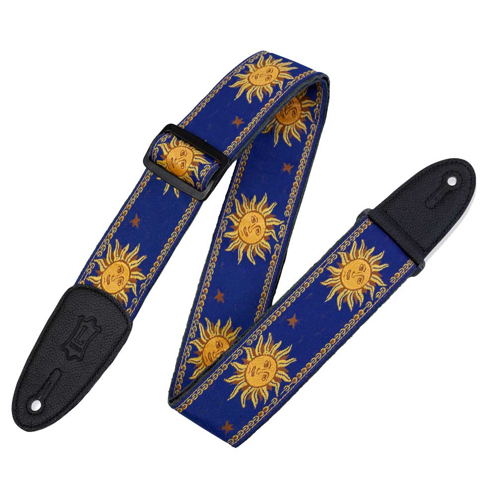 Levy's MPJGSUNBLU Jacquard Sun Images Blue Strap