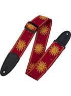 Levy's MPJGSUNRED Jaquard Sun Images Red Strap