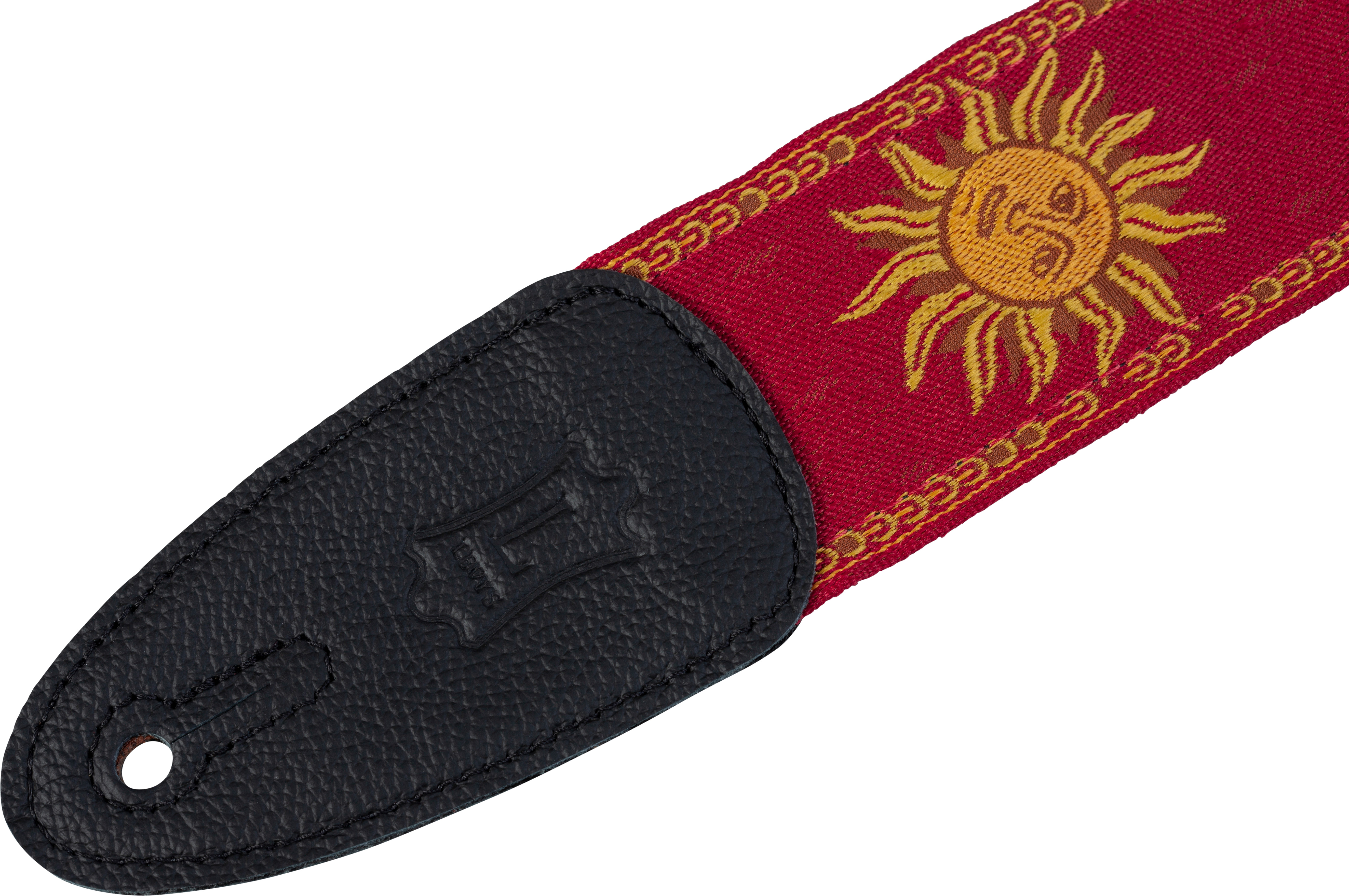 Levy's MPJGSUNRED Jaquard Sun Images Red Strap