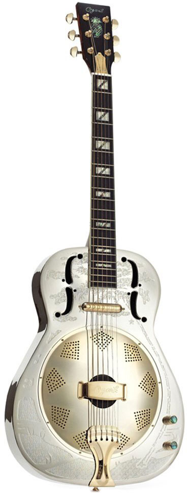 Ozark Brass Thinline Electric Resonator 3515BTE