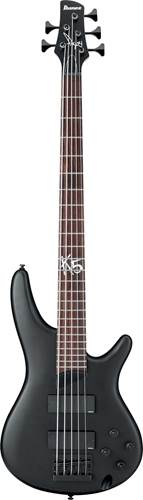 Ibanez K5 Fieldy Signature Bass Trans Flat Black Ibanez K5 Fieldy Signature Bass Trans Flat Black