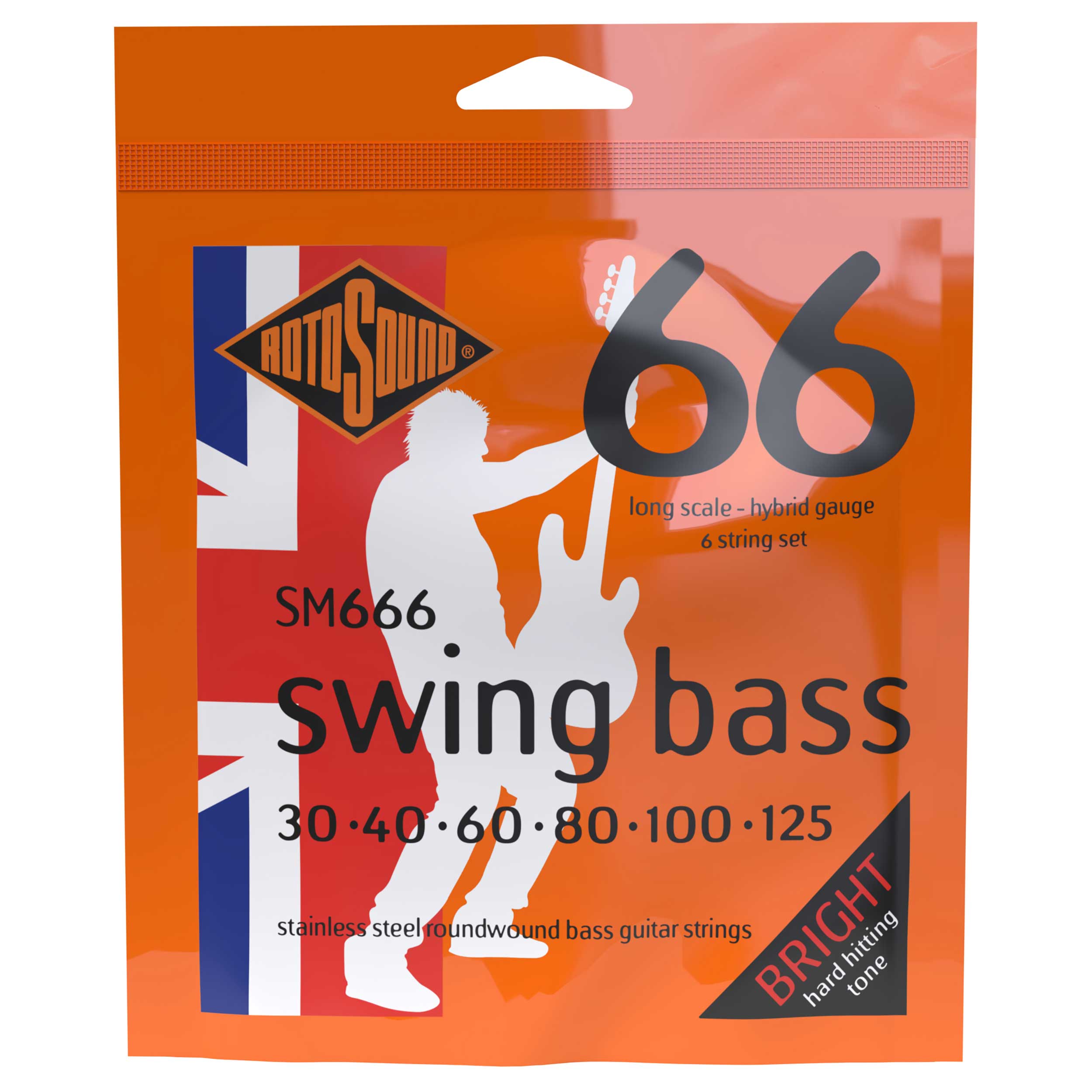 Rotosound SM666 Swing Bass 30-125 6 String