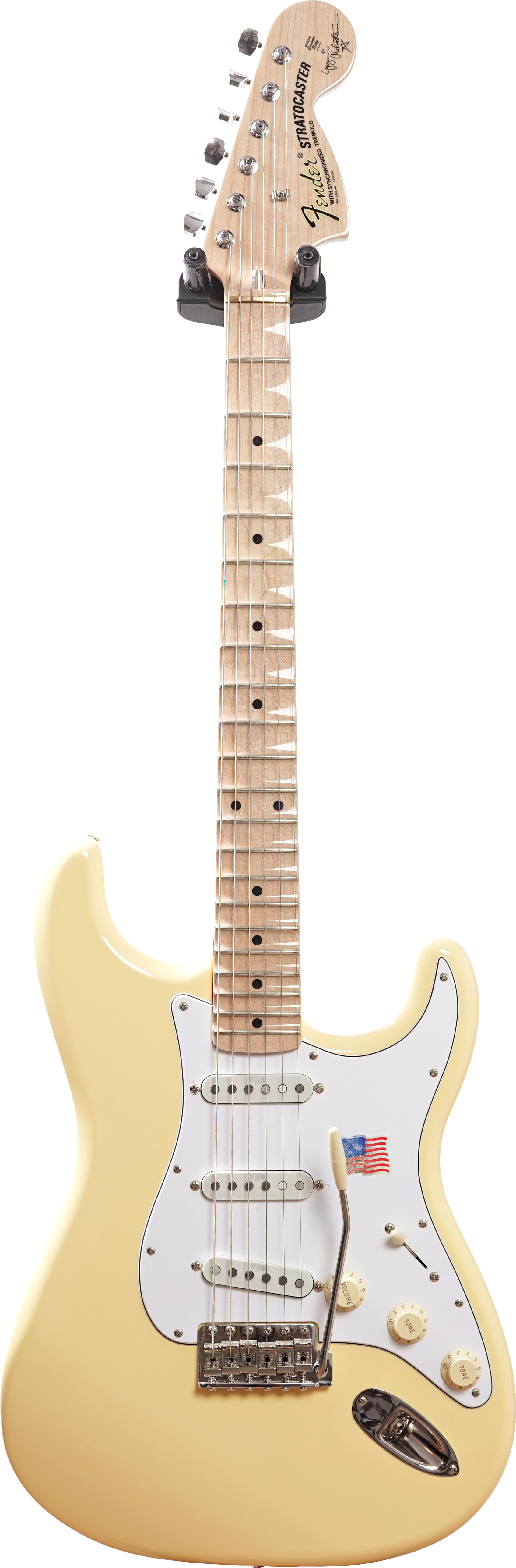 Fender Yngwie Malmsteen Stratocaster Vintage White Maple Fingerboard #US24056620