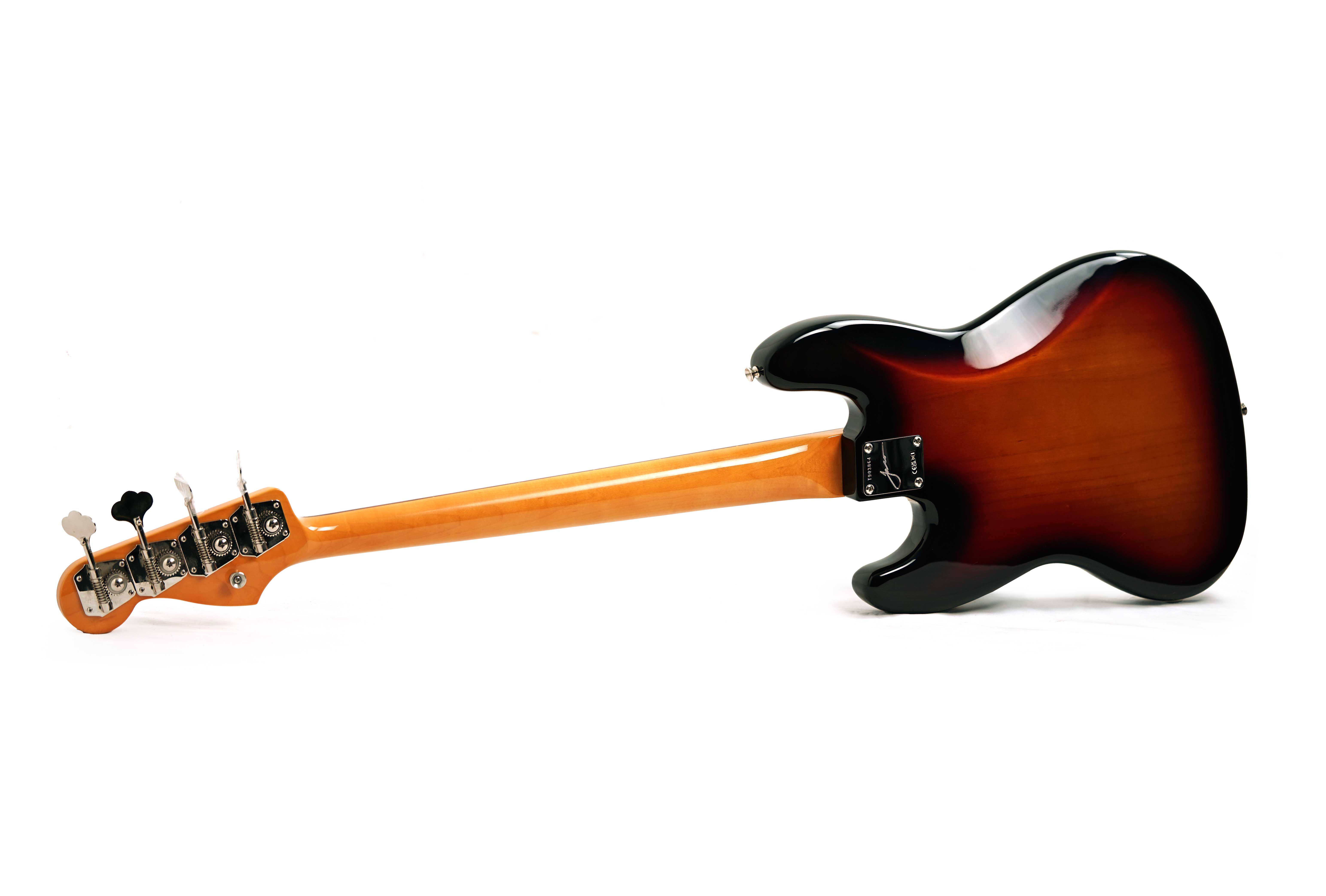 Fender Jaco Pastorius Jazz Fretless Rosewood Fingerboard 3 Colour Sunburst (Ex-Demo) #T903864