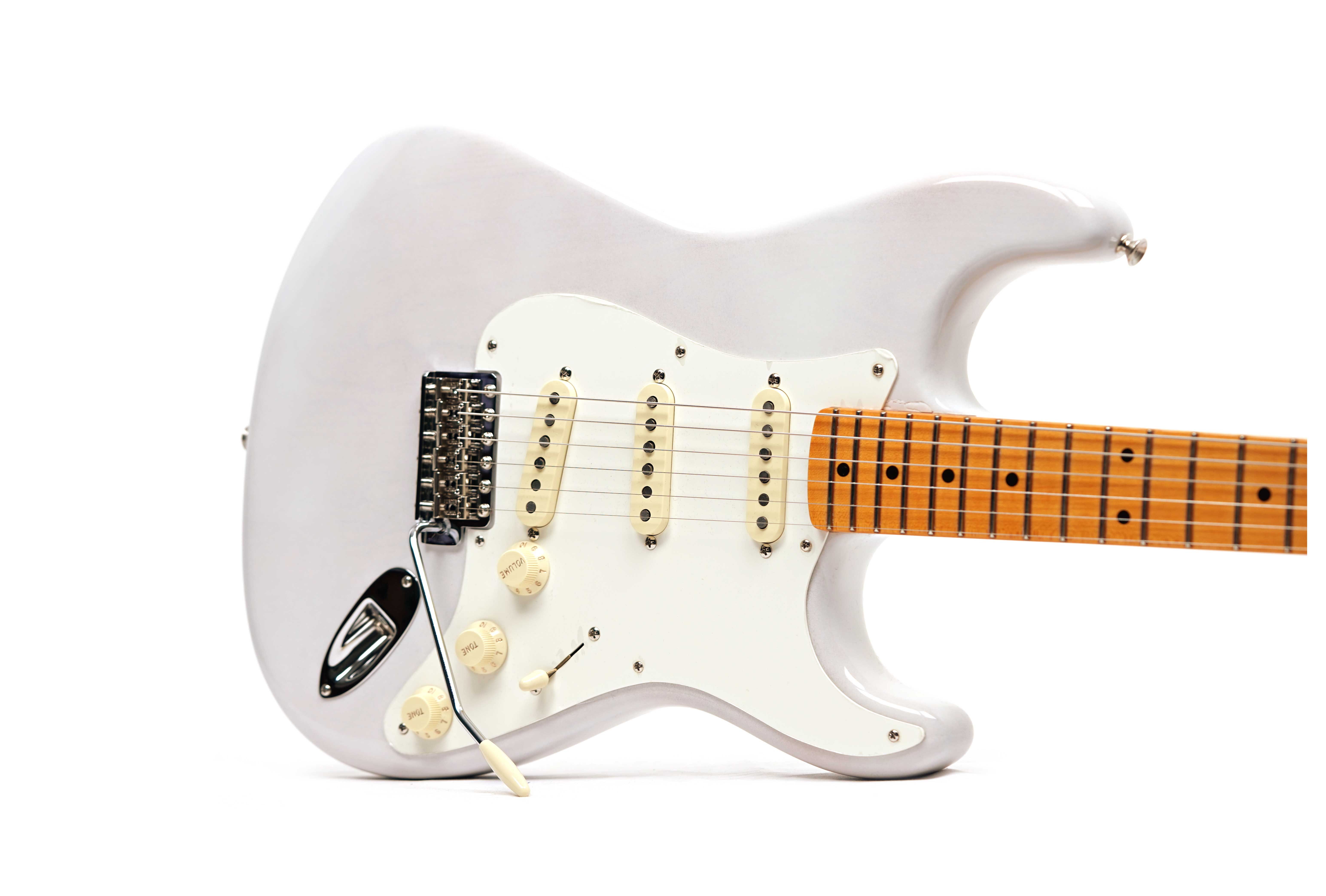 Fender Eric Johnson Stratocaster White Blonde Maple Fingerboard (Ex-Demo) #EJ24439