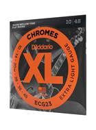 D'Addario ECG23 Chromes Flat Wound 10-48