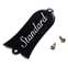 Gibson Les Paul Standard Truss Rod Cover Front View