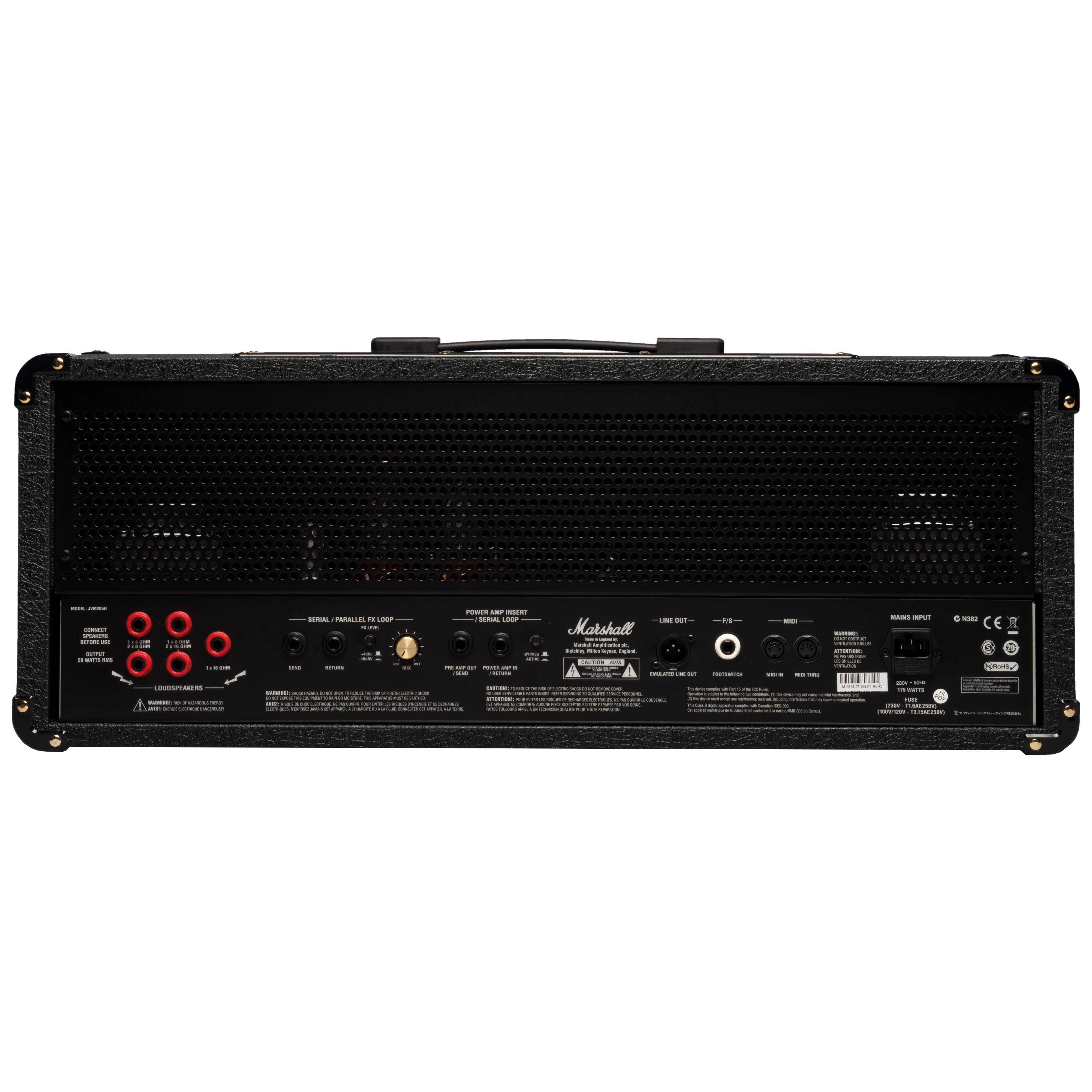 Marshall JVM205H 50 Watt Valve Amp Head