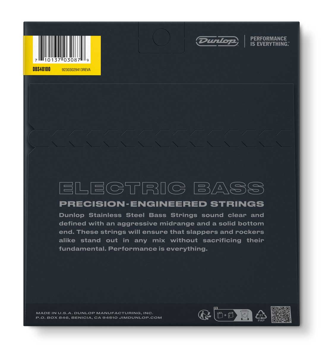 Dunlop DBN40100 40-100 Nickel Bass Strings