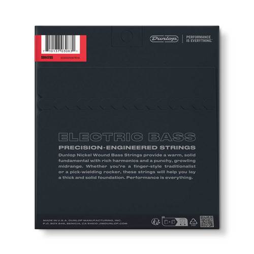 Dunlop DBN2014 45-105 Nickel Bass Strings Dunlop DBN2014 45-105 Nickel Bass Strings