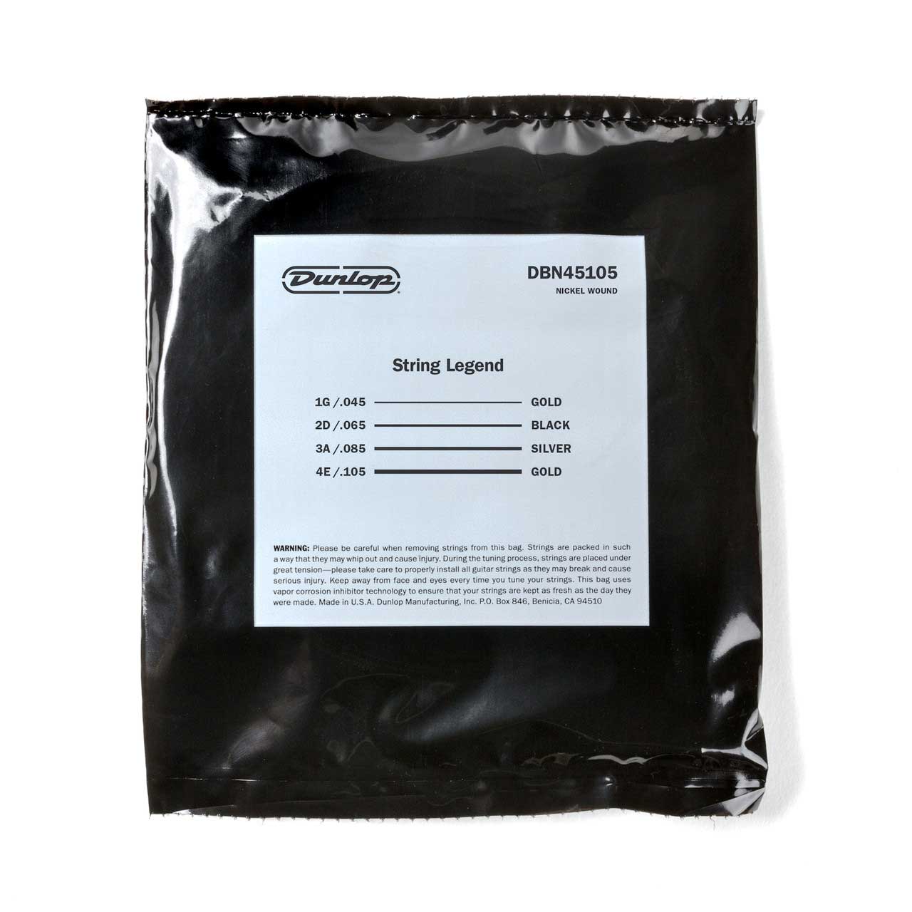 Dunlop DBN2014 45-105 Nickel Bass Strings