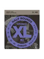 D'Addario EHR370 XL Half Rounds Medium Electric 11-49