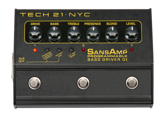 Tech 21 SansAmp Bass Driver Programmable