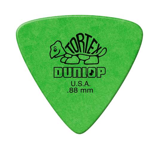 Dunlop 431P .88 Tortex Triangle 6/Play Pack Picks