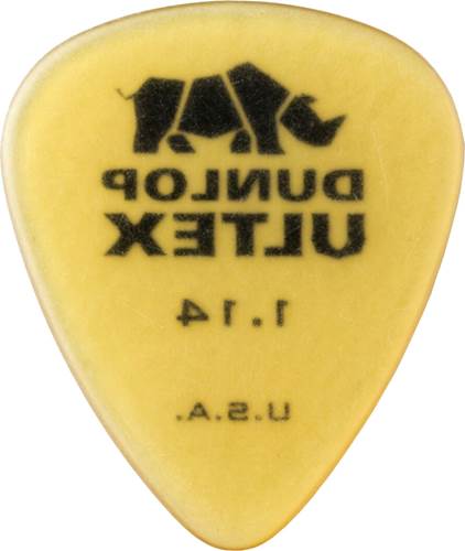 Dunlop 421P114 Ultex Standard Pick Pack 1.14MM Dunlop 421P114 Ultex Standard Pick Pack 1.14MM